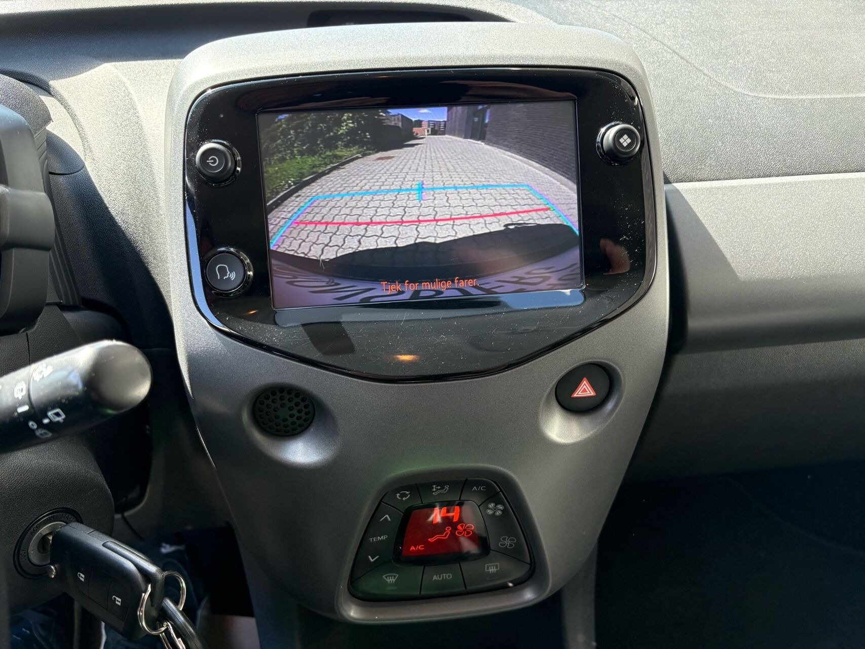 Hvid Toyota Aygo fra 2021