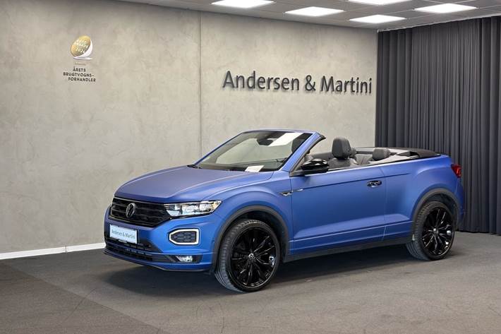 Blå VW T-Roc fra 2022
