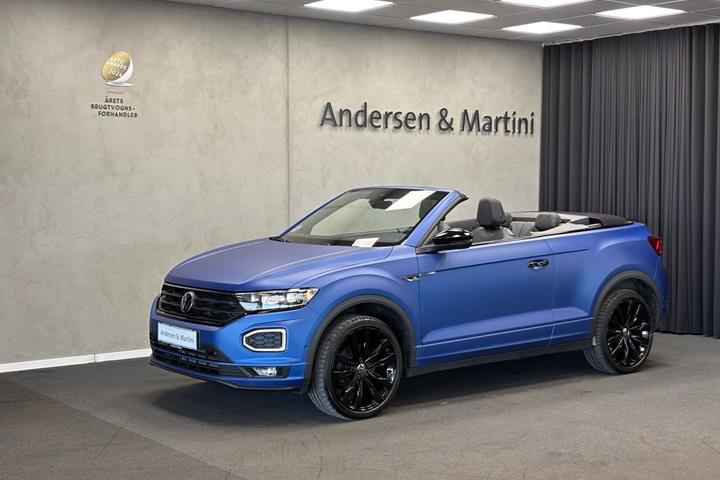 Blå VW T-Roc fra 2022
