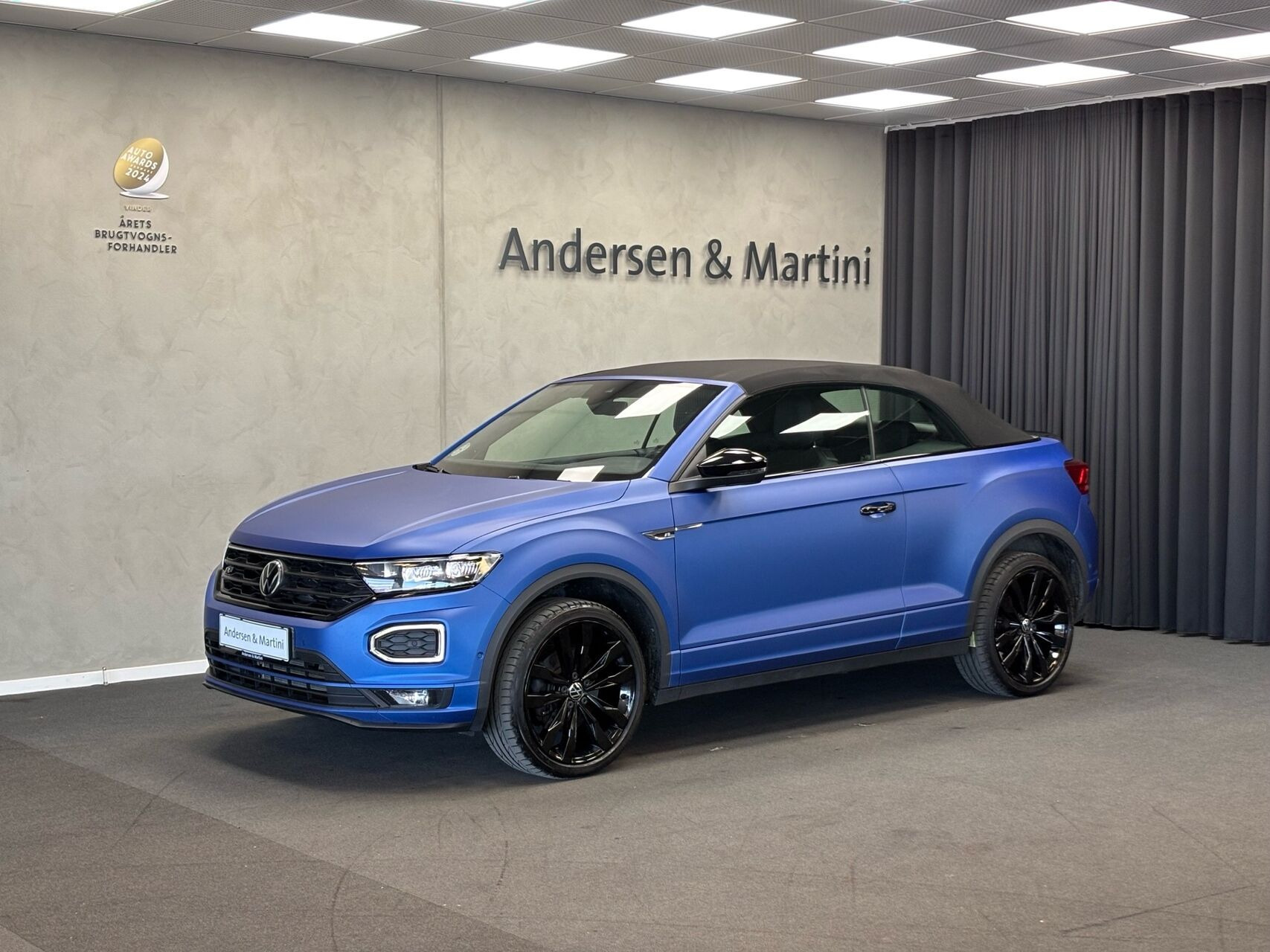 Blå VW T-Roc fra 2022