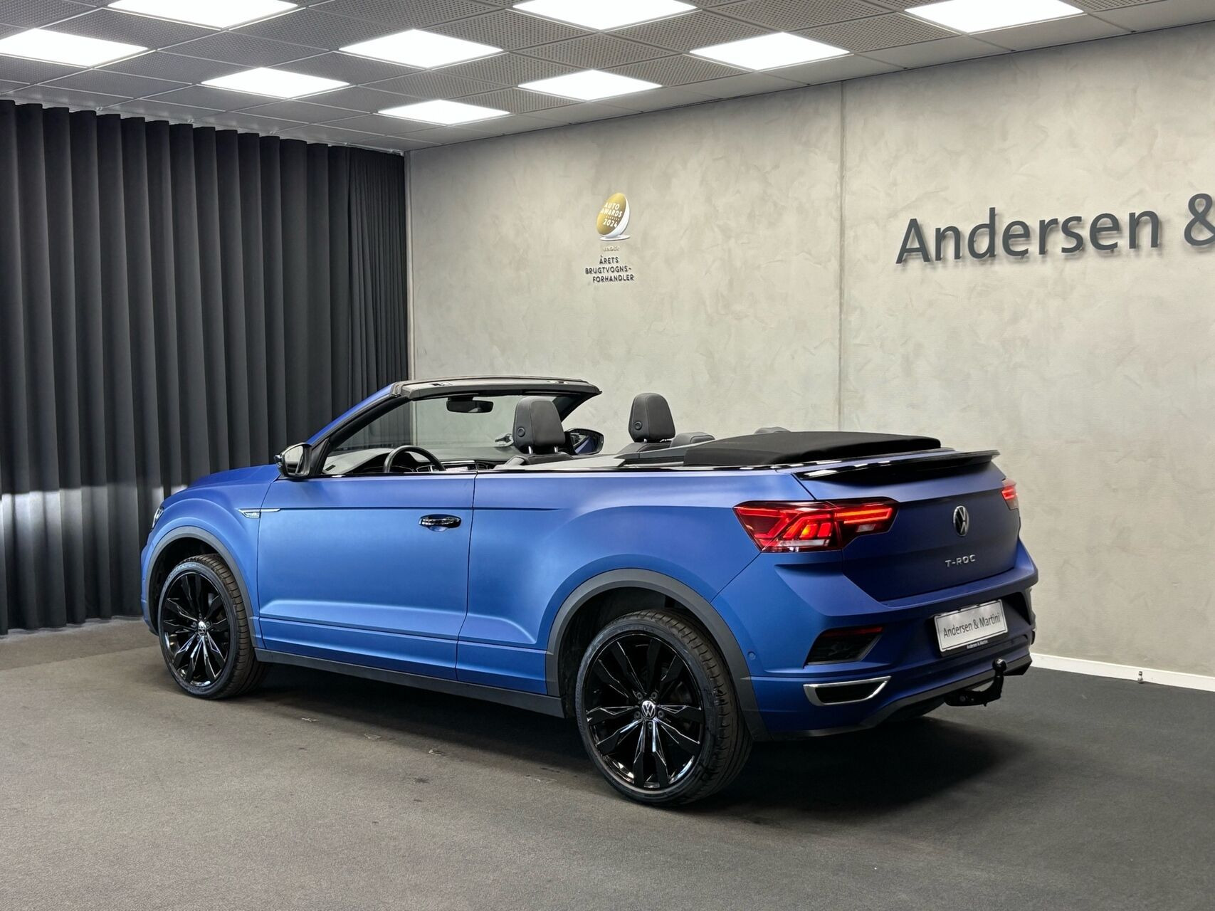 Blå VW T-Roc fra 2022