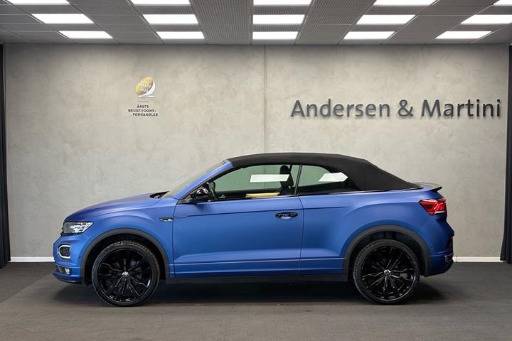 Blå VW T-Roc fra 2022