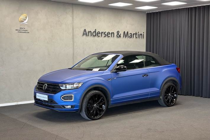 Blå VW T-Roc fra 2022