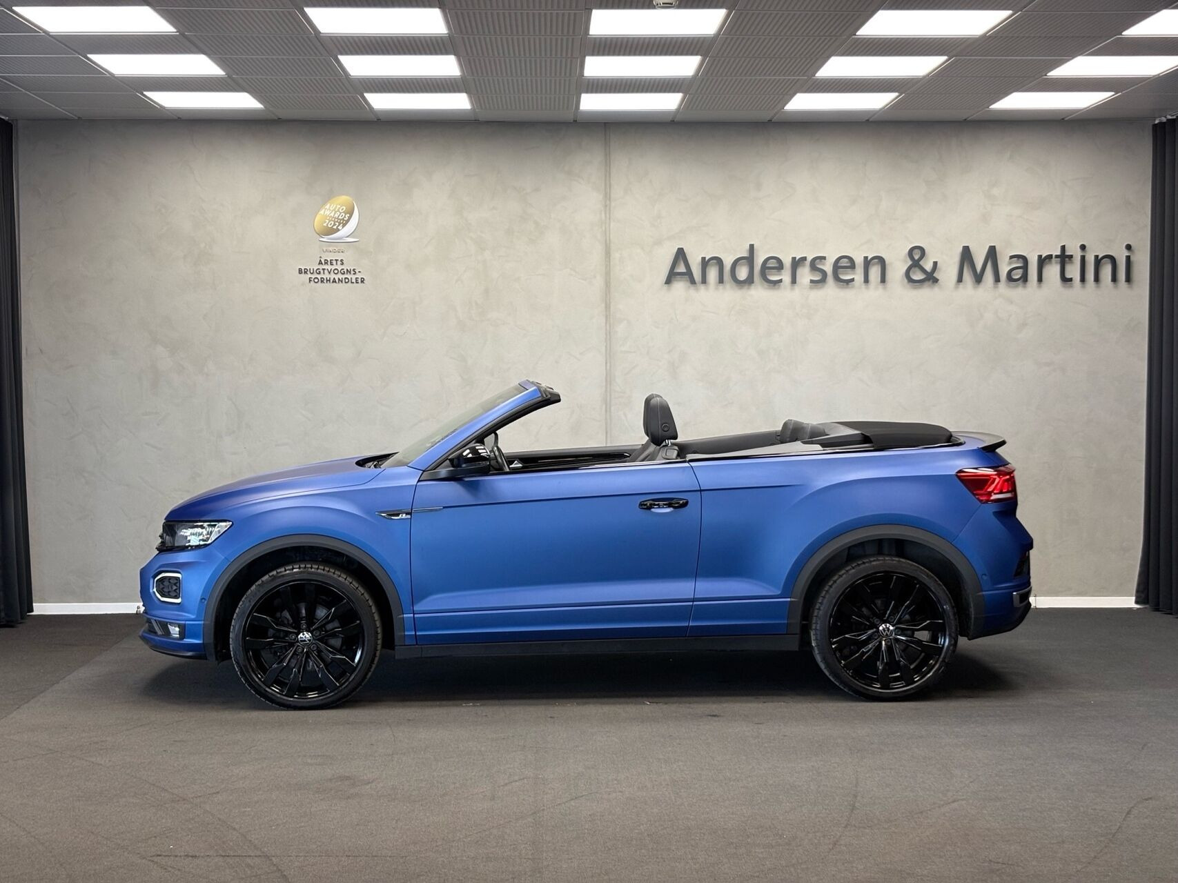 Blå VW T-Roc fra 2022