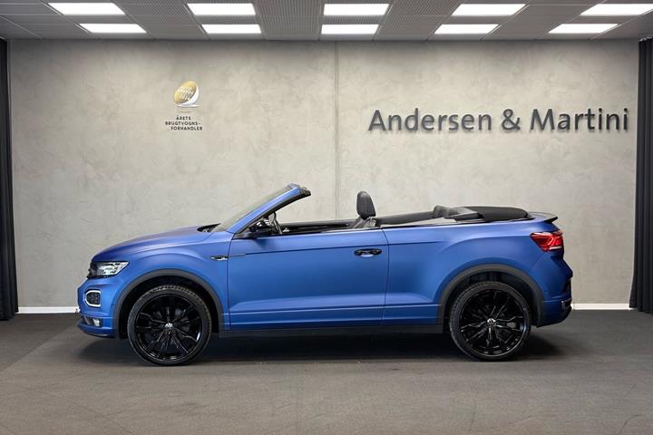 Blå VW T-Roc fra 2022
