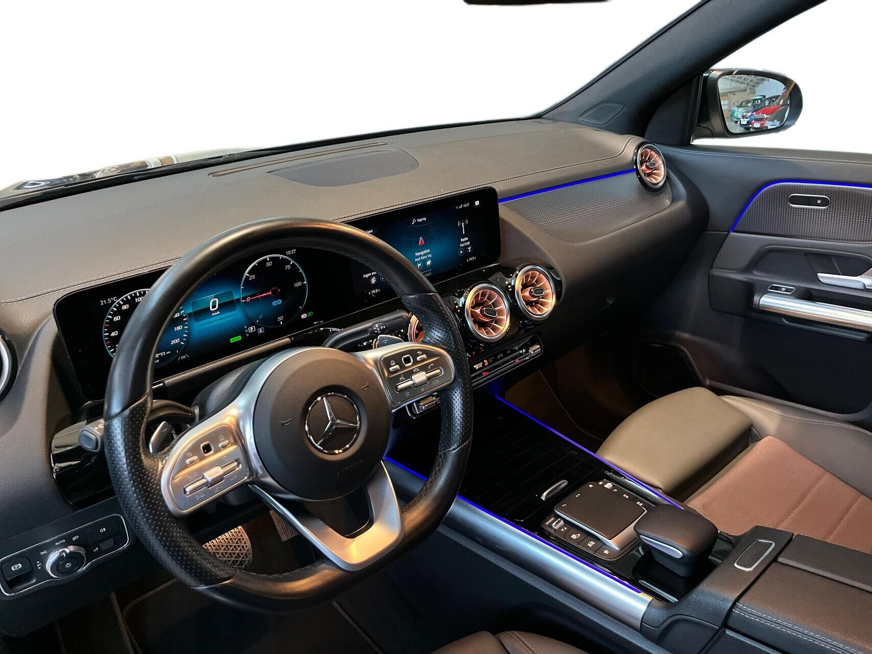 Sort Mercedes EQA 250 fra 2021