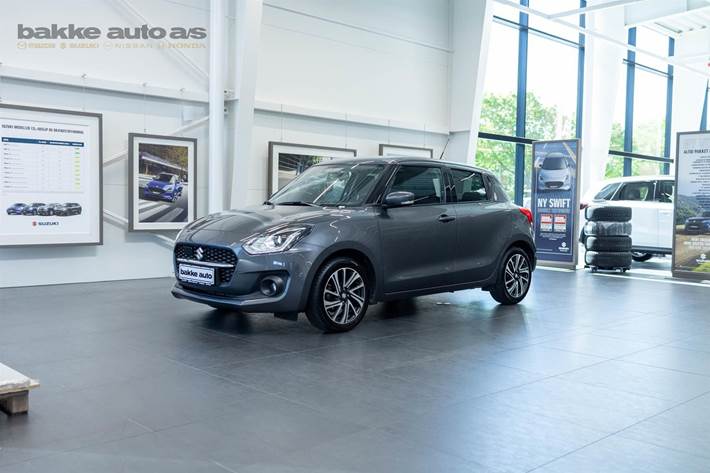 Grå Suzuki Swift fra 2023