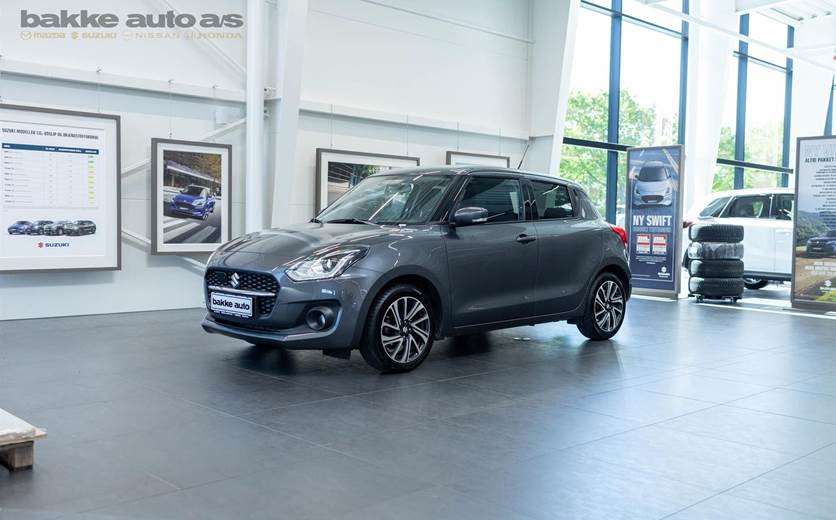 Suzuki Swift 1,2 Dualjet Mild hybrid Exclusive AEB CVT 83HK 5d Trinl. Gear