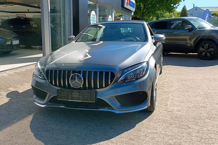 Grå Mercedes C250 fra 2017