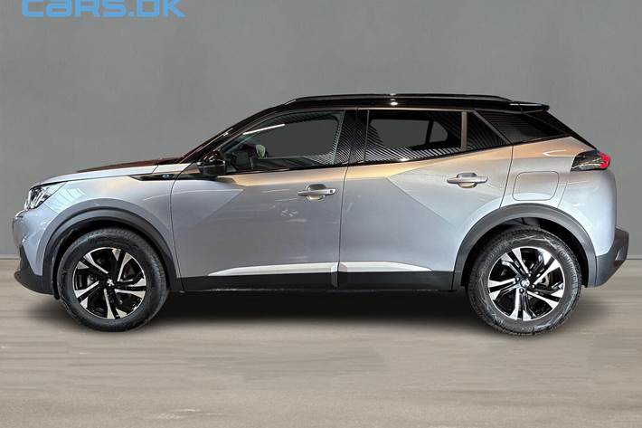 Grå Peugeot e-2008 fra 2022