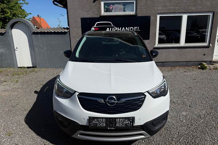 Hvid Opel Crossland X fra 2019