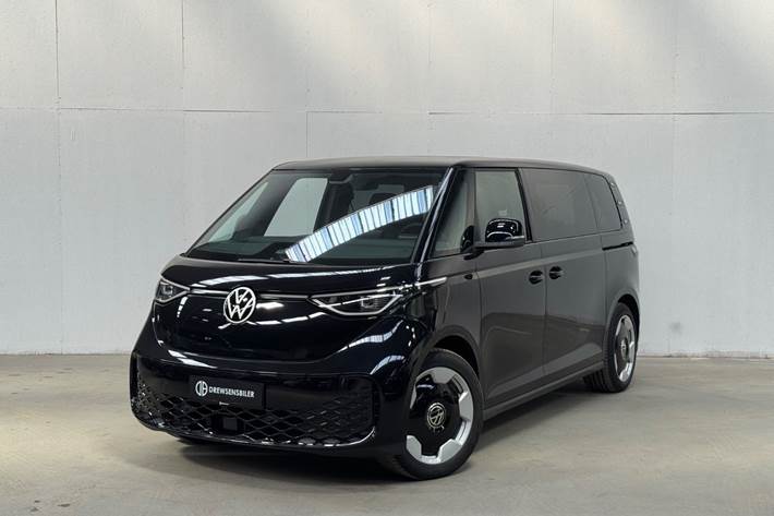 Sort VW ID.Buzz fra 2026 set udefra