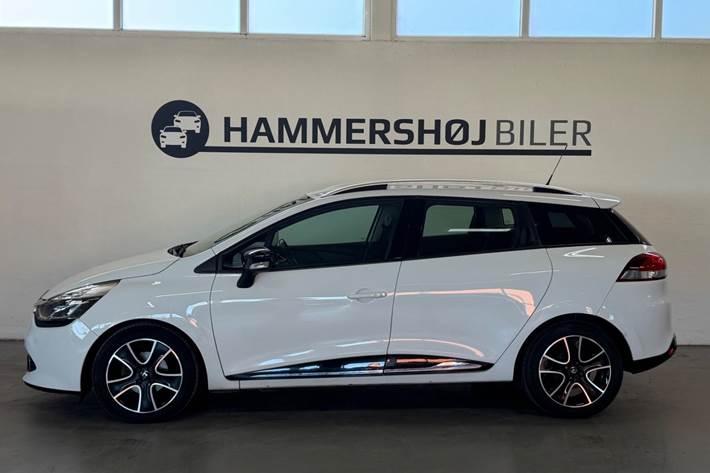Hvid Renault Clio IV fra 2014