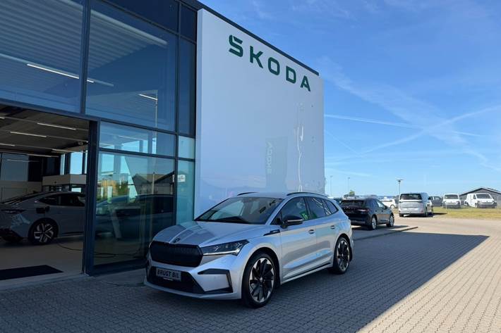 Sølv Skoda Enyaq fra 2022