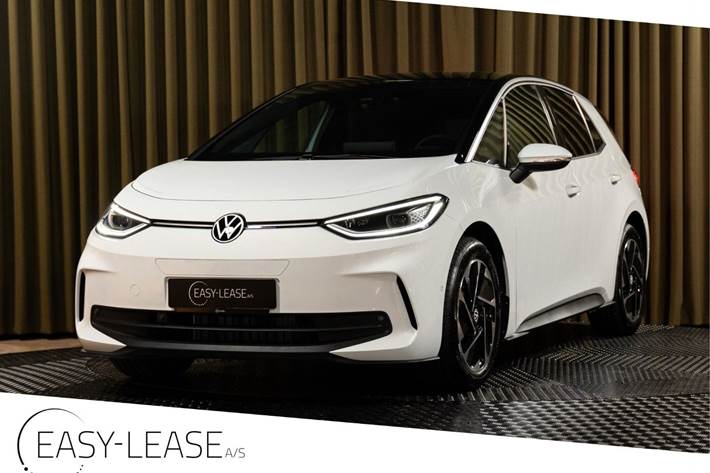 Hvid VW ID.3 fra 2026 set udefra