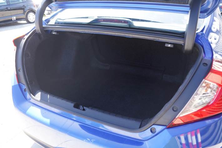 Blå Honda Civic fra 2019