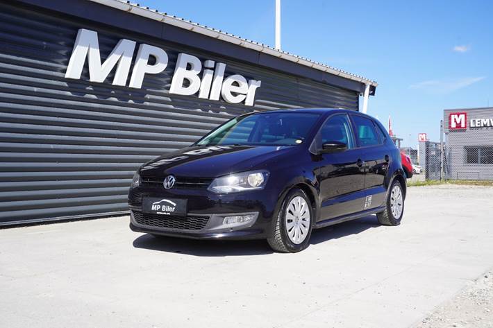 Sort VW Polo fra 2013