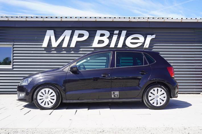 Sort VW Polo fra 2013
