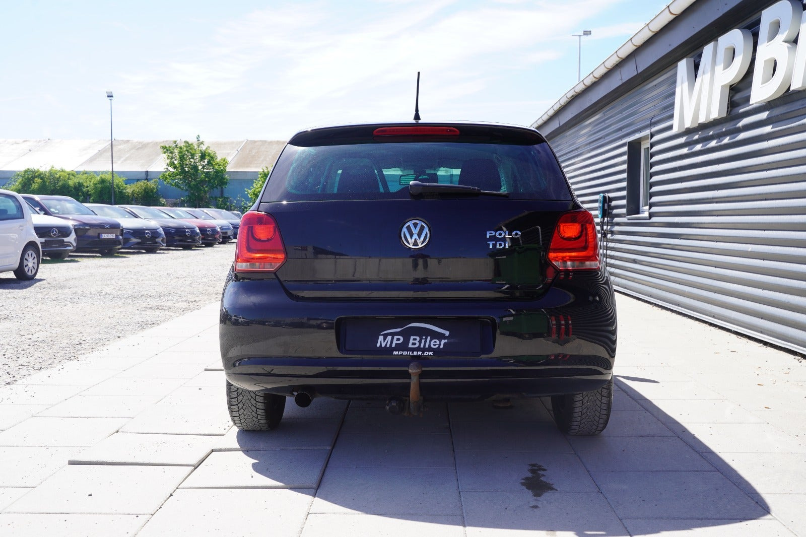 Sort VW Polo fra 2013