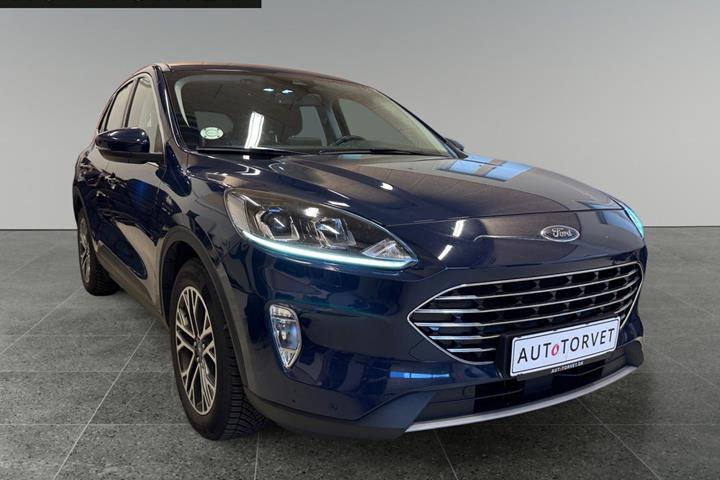 Blå Ford Kuga fra 2020