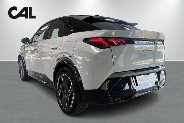 Hvid Peugeot e-3008 fra 2025