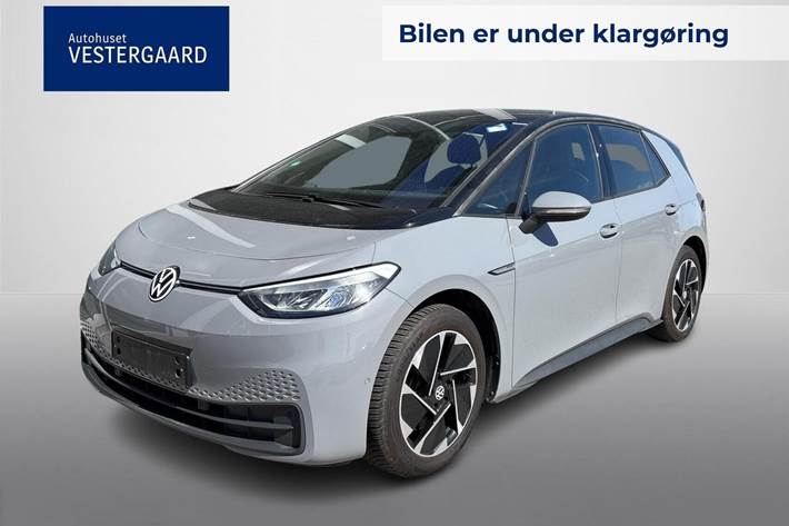 Grå VW ID.3 fra 2022