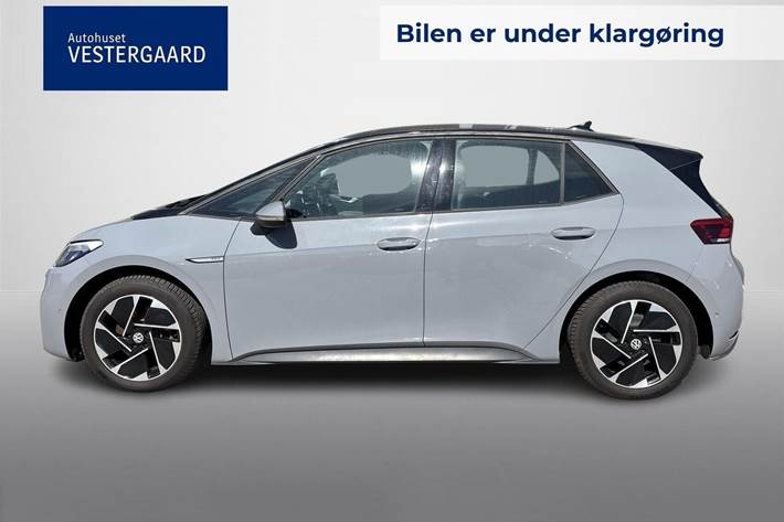 Grå VW ID.3 fra 2022