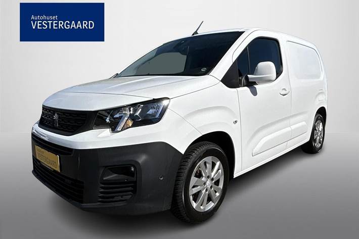 Hvid Peugeot Partner fra 2020