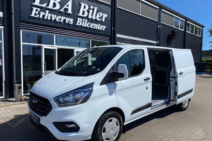 Hvid Ford Transit Custom 300 L2 fra 2022