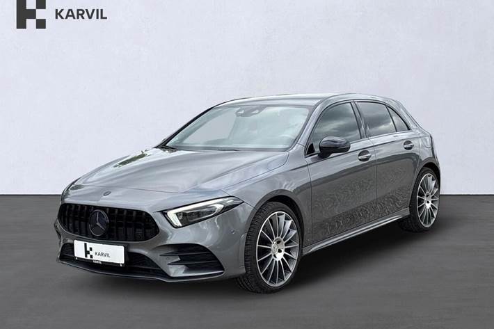 Grå Mercedes A250 e fra 2020