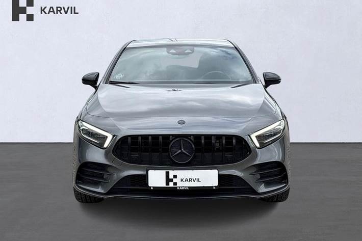 Grå Mercedes A250 e fra 2020