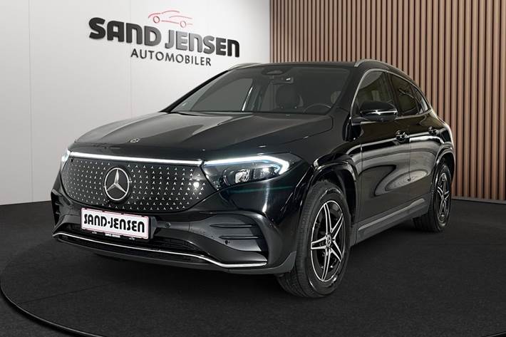 Sort Mercedes EQA350 fra 2024