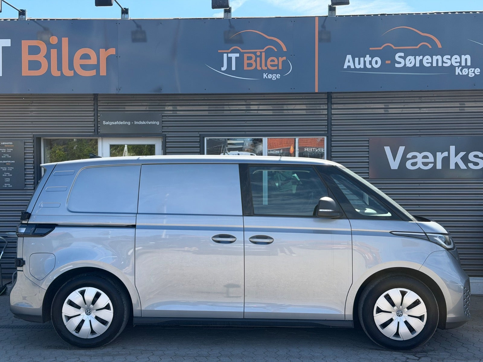 Sølv VW ID.Buzz fra 2023