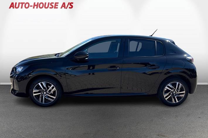 Sort Peugeot 208 fra 2021
