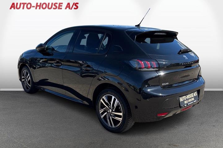 Sort Peugeot 208 fra 2021