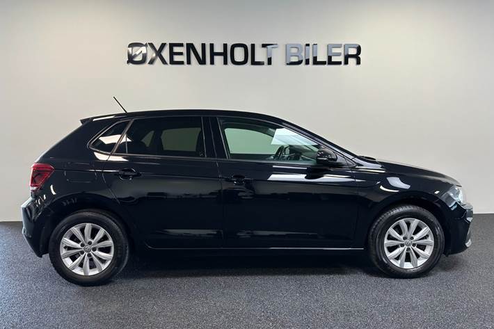 Sort VW Polo fra 2019