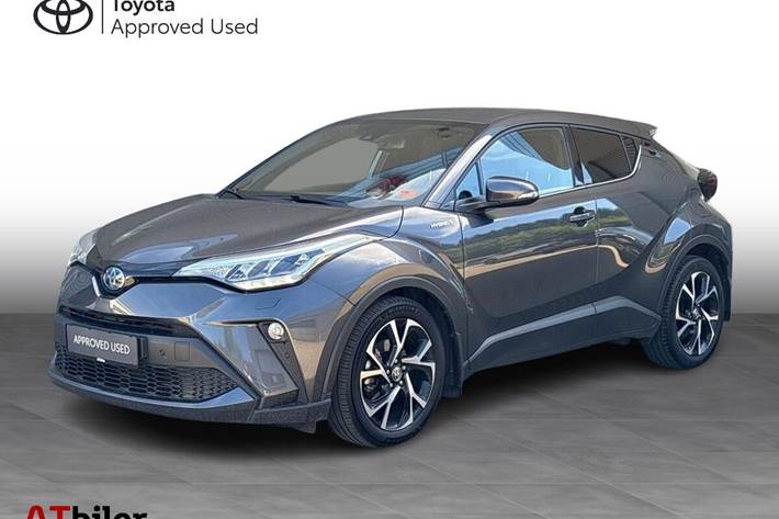 Grå Toyota C-HR fra 2021