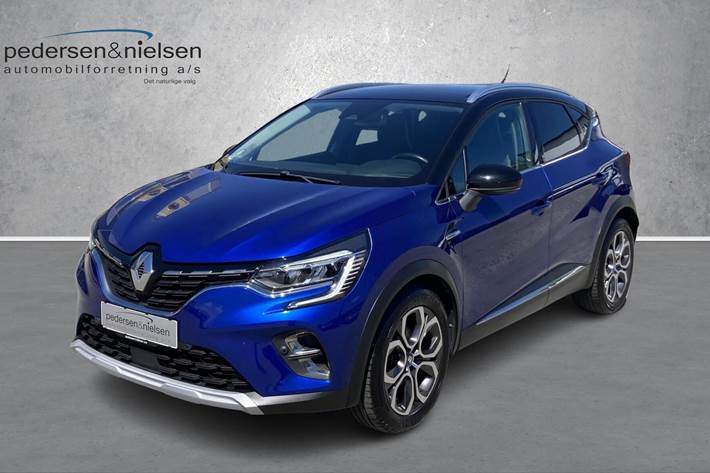 Blå Renault Captur fra 2021
