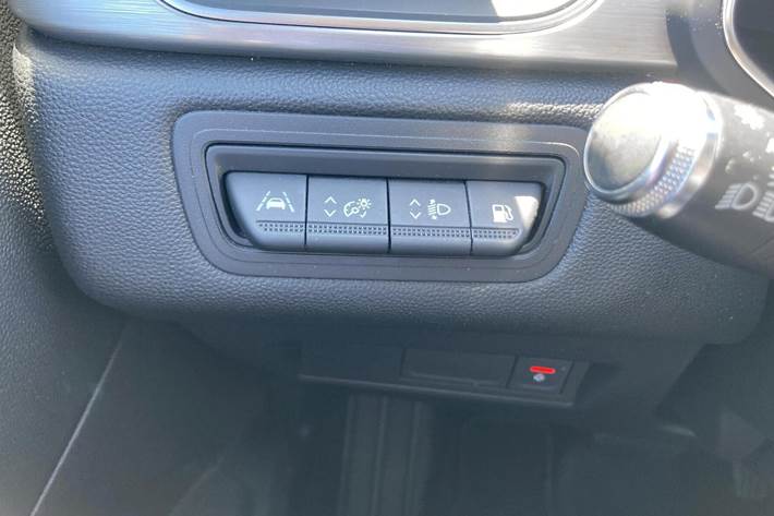 Blå Renault Captur fra 2021