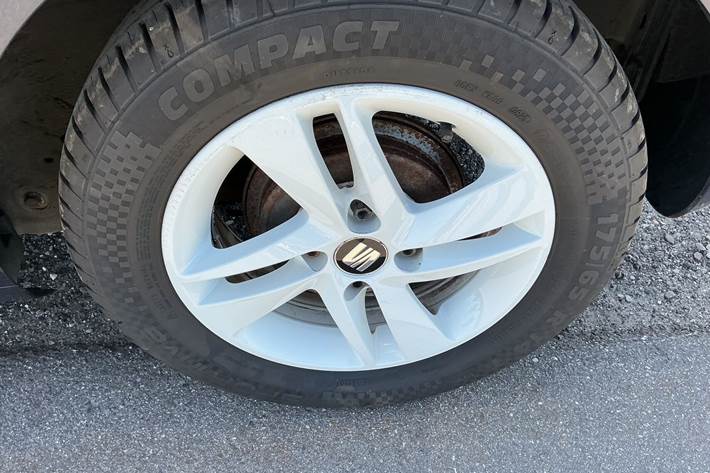 Blå Seat Mii fra 2015