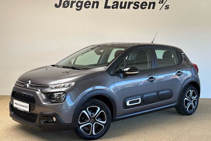 Sort Citroën C3 fra 2022 set udefra