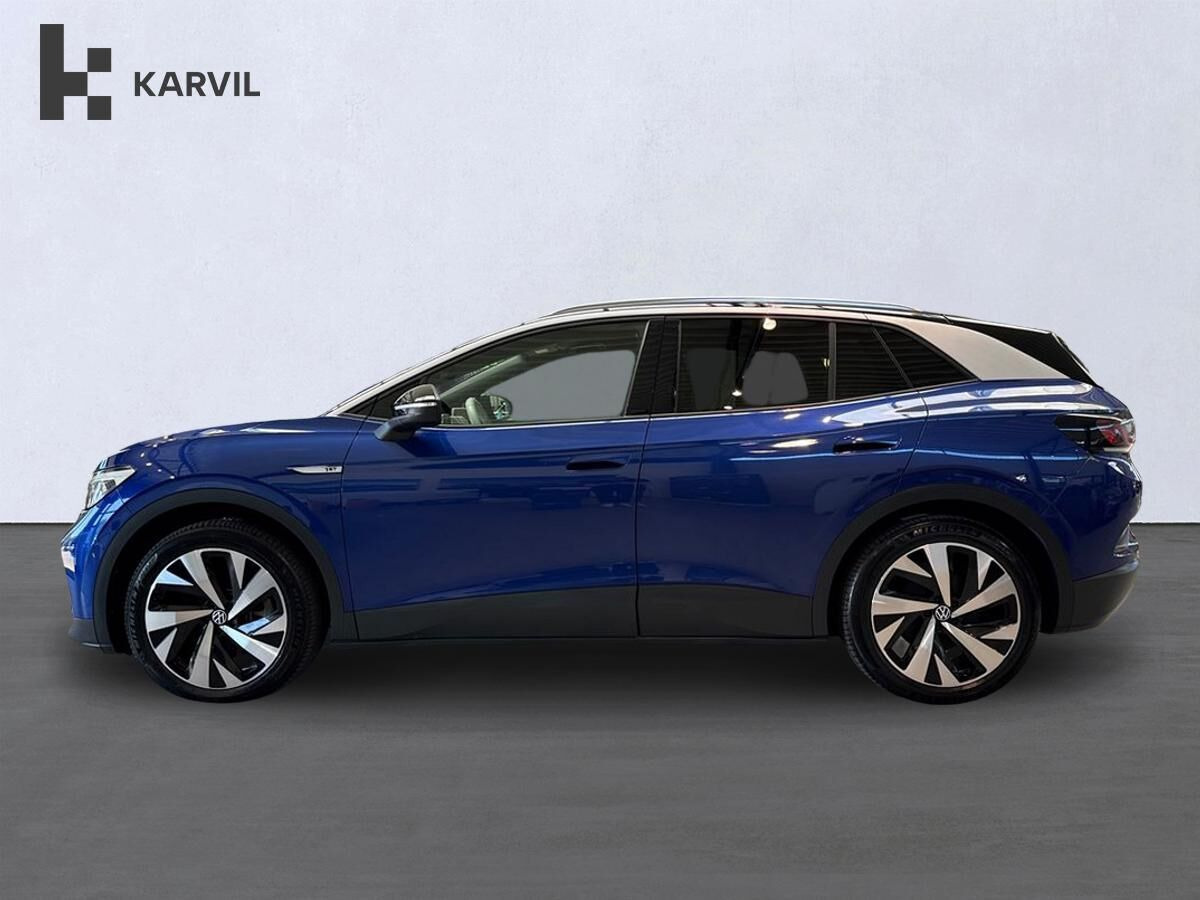 Blå VW ID.4 fra 2021