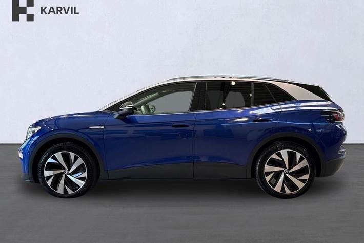 Blå VW ID.4 fra 2021