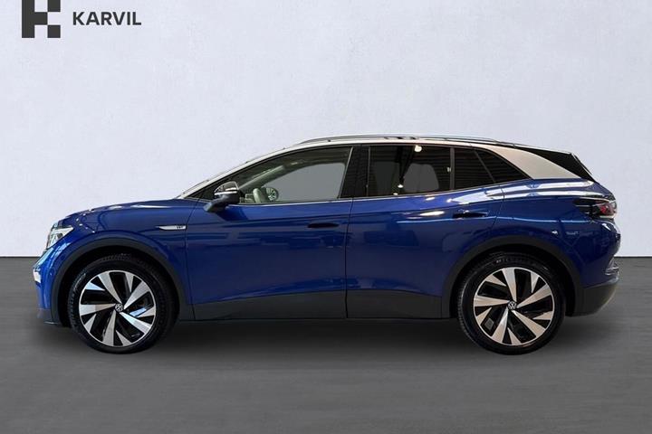 Blå VW ID.4 fra 2021