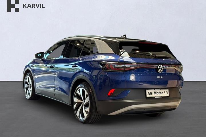 Blå VW ID.4 fra 2021