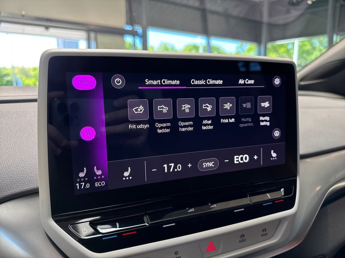 Blå VW ID.4 fra 2021