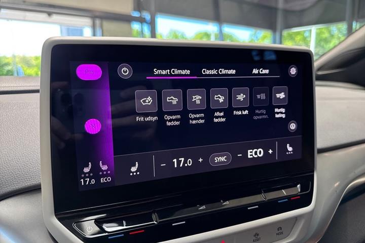 Blå VW ID.4 fra 2021