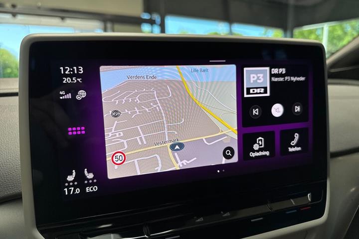 Blå VW ID.4 fra 2021