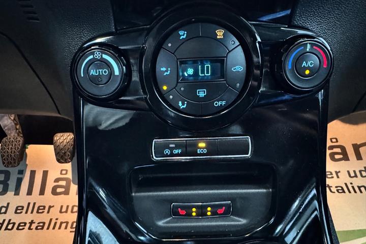 Sort Ford Fiesta fra 2015