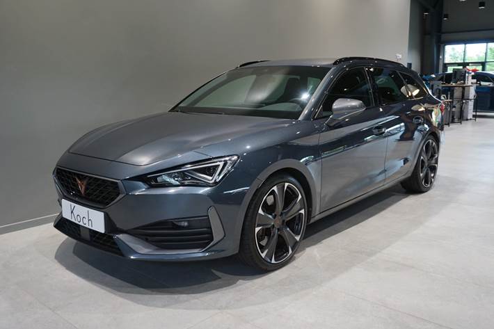 Grå Cupra Leon fra 2021